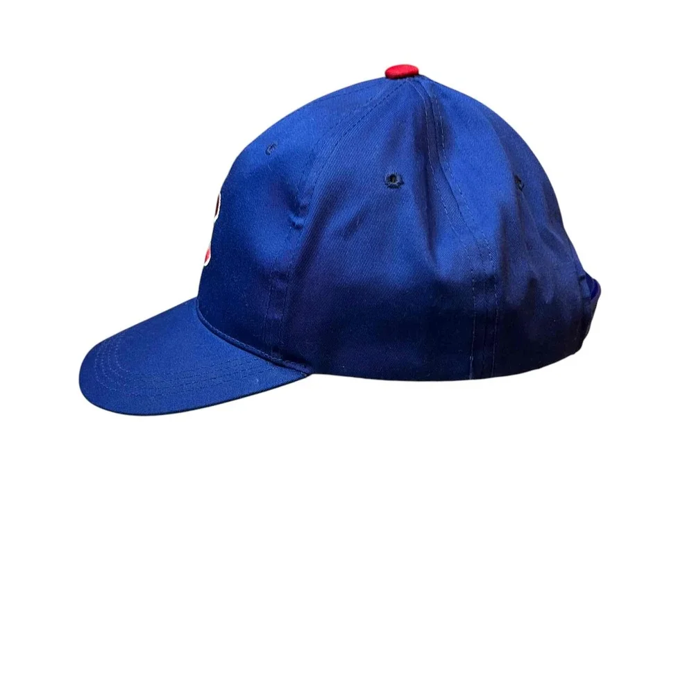 Chicago Cubs Sports Specialties‎ Blue Adjustable Plain Logo Baseball Cap Unisex